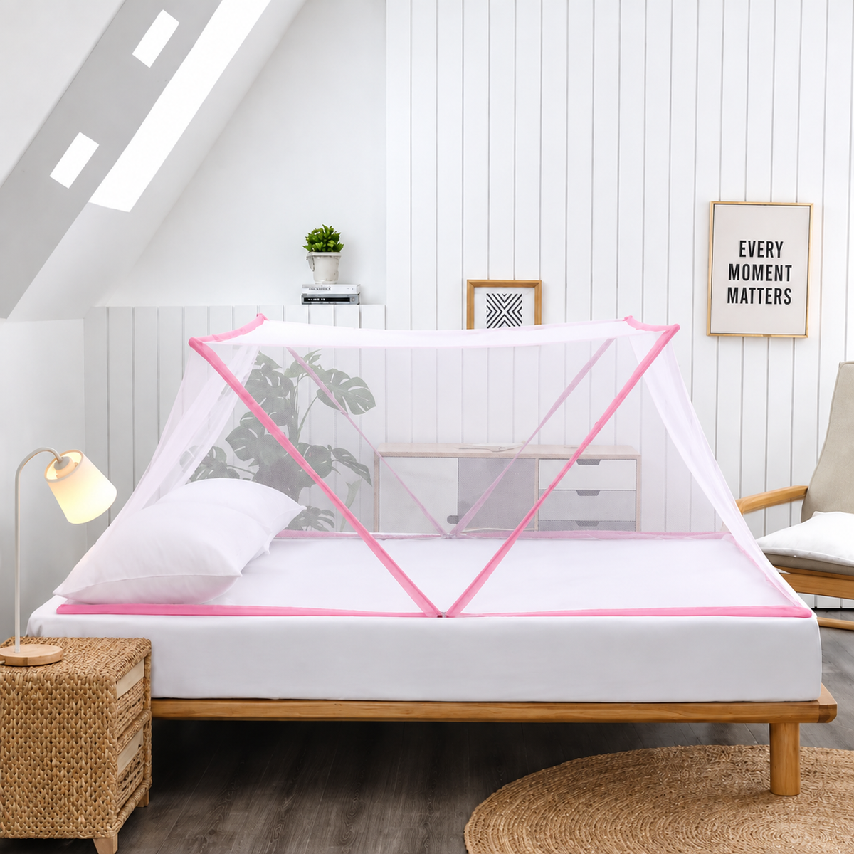 Toldillo Mosquitero Plegable — Duerme sin Zancudos, Sin Químicos